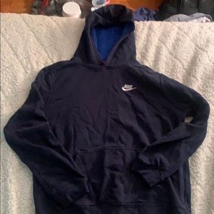 Nike Navy Blue Sweatshirt Youth XL